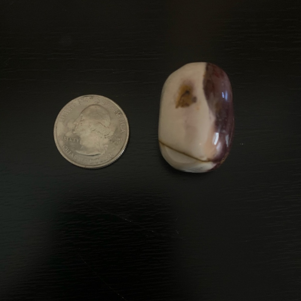 Mookaite tumbled stone